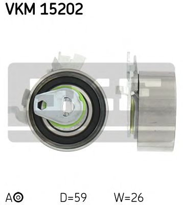 VKM 15202 SKF Натяжний ролик1